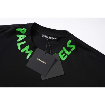 Футболка Palm Angels Round Print "Black" фото № 3