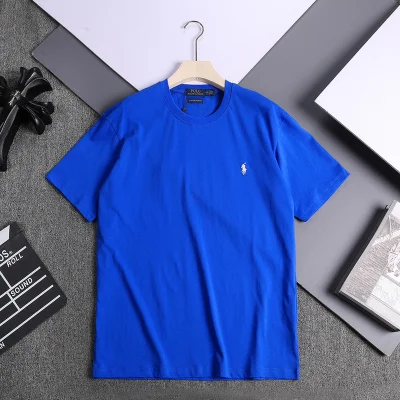 Футболка Polo With Small Logo "Blue" фото № 2