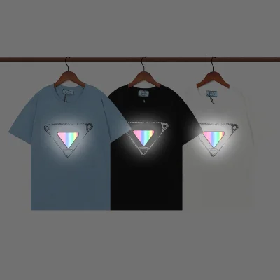 Футболка Prada Glowing Rainbow "White" фото № 2