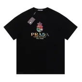 Футболка Prada With The Royal Logo "Black"