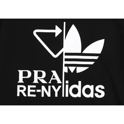 Футболка Prada X Adidas Half Logo "Black" фото № 3 Футболка Prada X Adidas Half Logo "Black" фото № 3