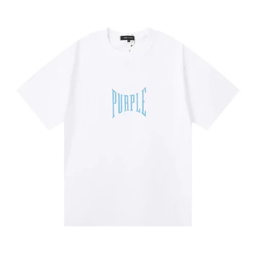 Футболка Purple Brand Blue Logo Purple "White"