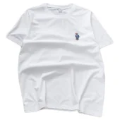 Футболка Ralph Lauren Small Bear Print Front "White"