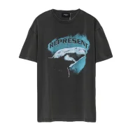 Футболка Represent With Print "Gray"