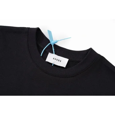 Футболка Rhude Lets Race Sluts "Black" фото № 3