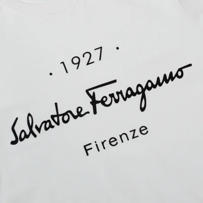Футболка Salvatore Ferragamo Firenze "White" фото № 2