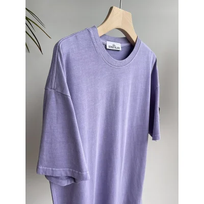 Футболка Stone Island Patch Four-Pointed Star "Lilac" фото № 5