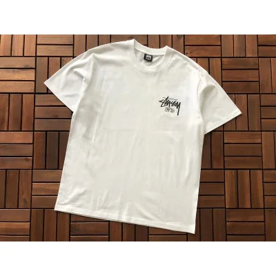 Футболка Stussy Inscription Paris "White" фото № 2