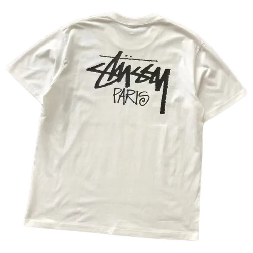 Футболка Stussy Inscription Paris "White"