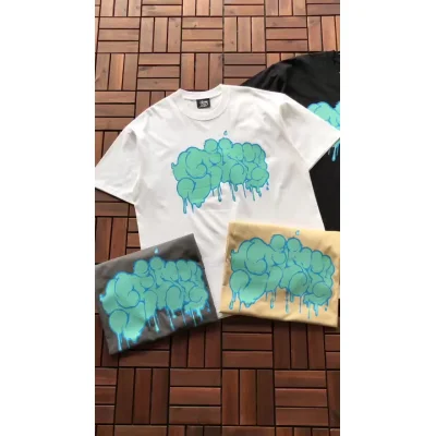 Футболка Stussy Spreading Blots "White" фото № 3 Футболка Stussy Spreading Blots "White" фото № 3