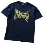 Футболка Stussy Colorful Logo Inside Figure Front "Blue"