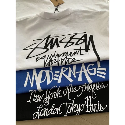 Футболка Stussy Inscriptions On The Back "Black" фото № 7 Футболка Stussy Inscriptions On The Back "Black" фото № 7