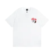 Футболка Stussy With Logo And Image Of Cubes