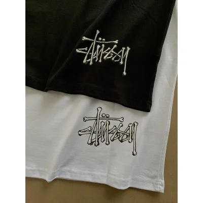 Футболка Stussy Bone Logo "Black" фото № 3