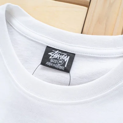 Футболка Stussy With An Ice Cream Print On The Back "White" фото № 9