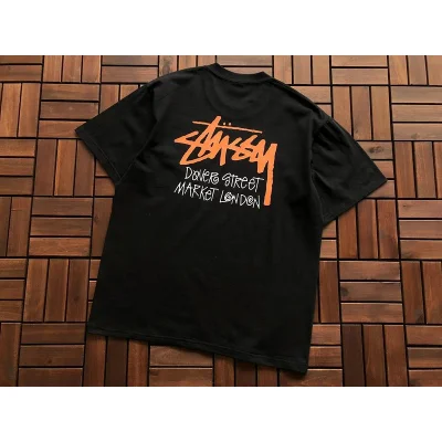 Футболка Stussy Inscription Dover Street Market London "Black" фото № 6