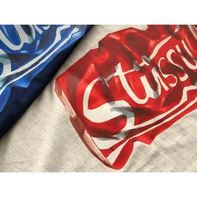 Футболка Stussy Crumpled Can Print "White" фото № 4 Футболка Stussy Crumpled Can Print "White" фото № 4