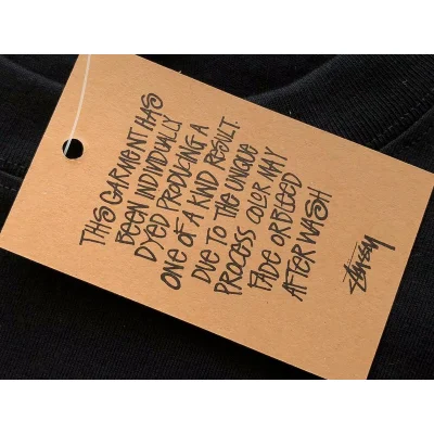 Футболка Stussy Child With Inscription Print "Black" фото № 4