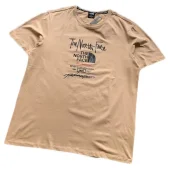 Футболка The North Face Logo With Lettering "Brown"