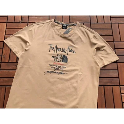 Футболка The North Face Logo With Lettering "Brown" фото № 2