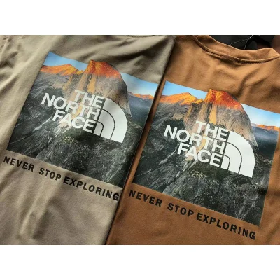 Футболка The North Face Logo Above Mountain View "Gray" фото № 3 Футболка The North Face Logo Above Mountain View "Gray" фото № 3