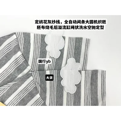 Футболка Thom Browne Volumetric Clouds "White/Gray" фото № 7