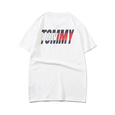 Футболка Tommy Hilfiger Text Logo "White" фото № 5