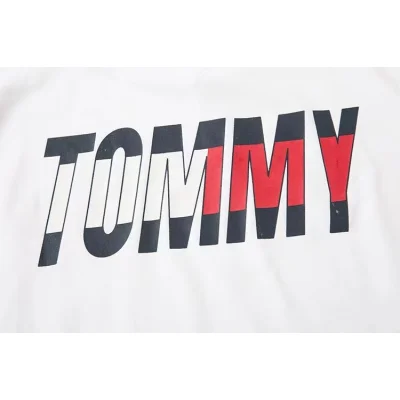 Футболка Tommy Hilfiger Text Logo "White" фото № 8