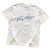 Футболка Trapstar Water Logo Inscription With Drops "White"
