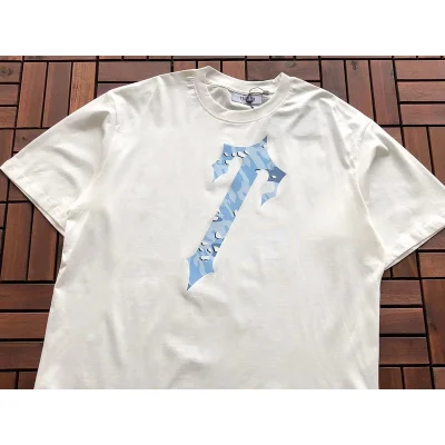 Футболка Trapstar Big Logo From Multicolor Details "White" фото № 2