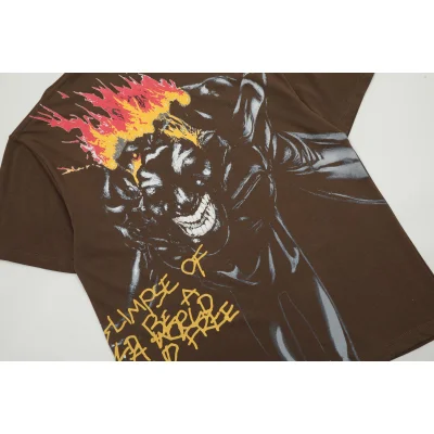 Футболка Cactus Jack Travis Scott Fireman "Brown" фото № 8