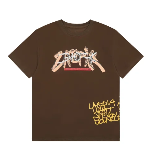 Футболка Cactus Jack Travis Scott Fireman "Brown"