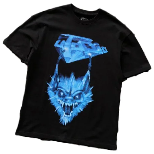 Футболка Travis Scott Astroworld Evil Animal Print "Black"