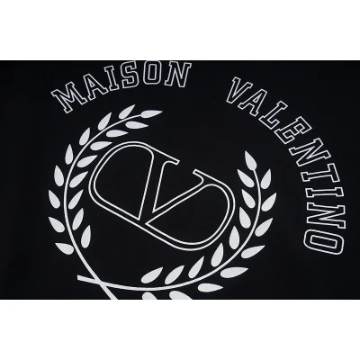 Футболка Valentino Brand Name Logo "Black" фото № 6