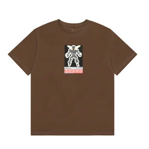 Футболка Vlone Powerful Robot "Brown"