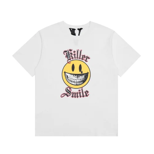 Футболка Vlone Satisfied Smiley Face "White"