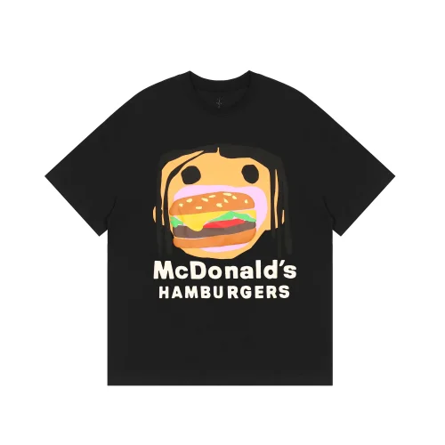 Футболка Vlone McDonalds Hamburgers "Black"