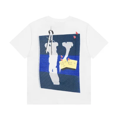 Футболка Vlone Blueprint "White" фото № 2