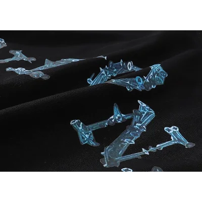 Футболка Vlone Logo Made Of Nails "Black" фото № 5