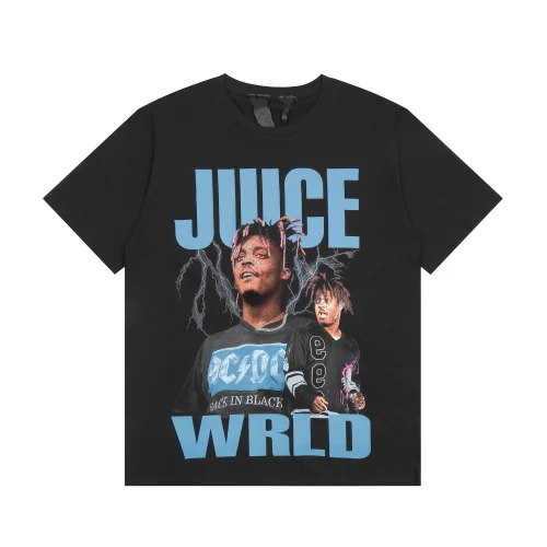 Футболка Vlone Juice World Back in Black "Black"