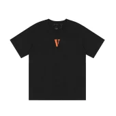 Футболка Vlone Orange Logo Friends "Black"