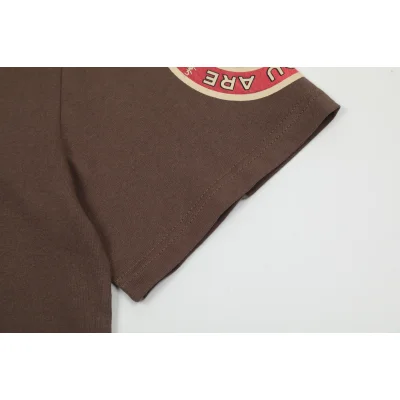 Футболка Cactus Jack Merch Utopia Travis Scott Liue Tour "Brown" фото № 3