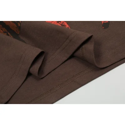 Футболка Cactus Jack Merch Utopia Travis Scott Liue Tour "Brown" фото № 4