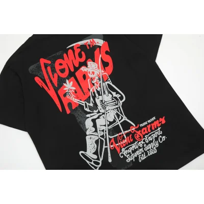 Футболка Vlone TM Skeleton Farms "Black" фото № 6