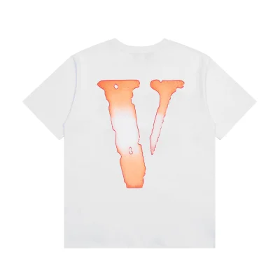 Футболка Vlone Demons Protected by Angels "White" фото № 2