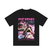 Футболка Vlone Pop Smoke "Black"