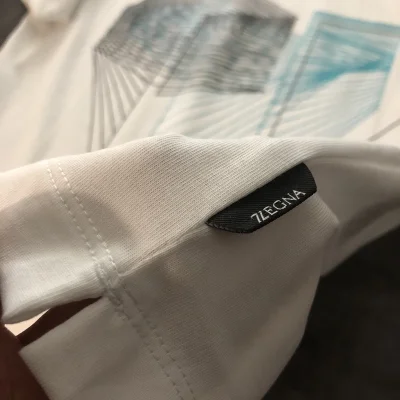 Футболка Zegna Cube "White" фото № 5