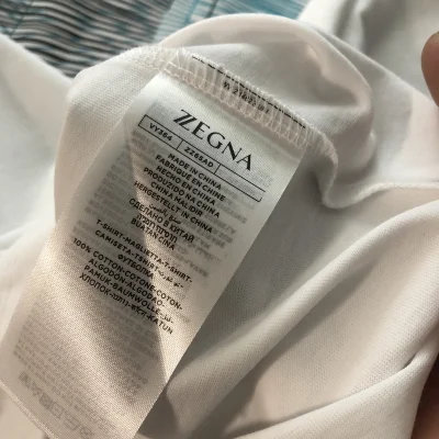 Футболка Zegna Cube "White" фото № 3