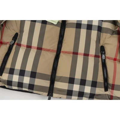 Пуховик Burberry Vintage Check "Burberry Beige" фото № 2