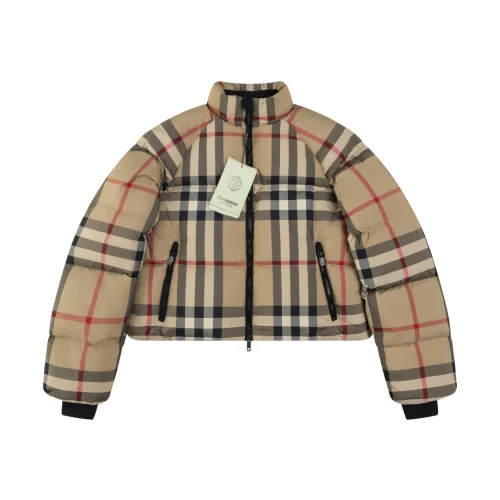 Пуховик Burberry Vintage Check "Burberry Beige"